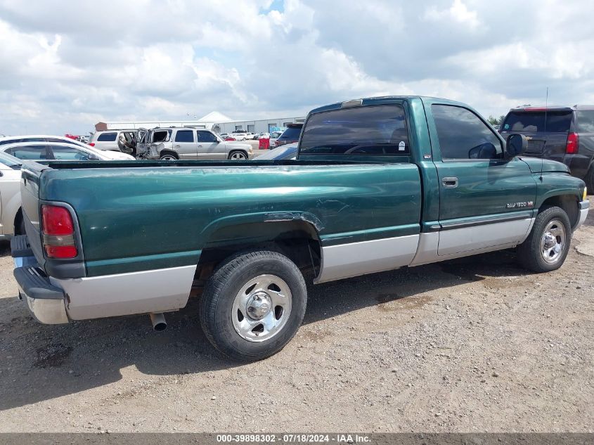 2000 Dodge Ram 1500 St VIN: 1B7HC16YXYS515875 Lot: 39898302