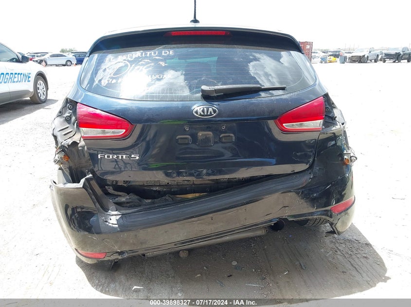 2016 KIA FORTE VIN: KNAFK5A8XG5572550