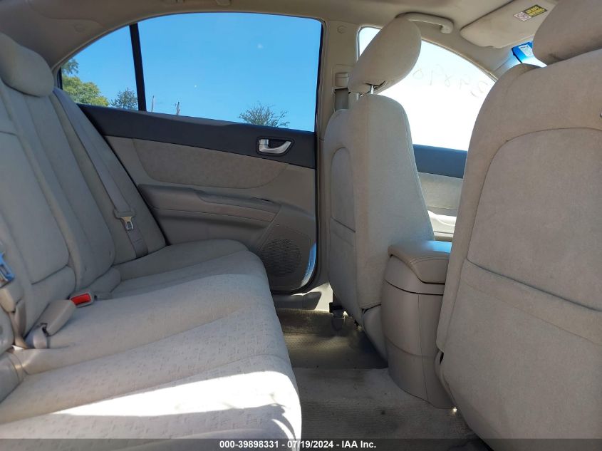 2007 Hyundai Sonata Gls VIN: 5NPET46CX7H200029 Lot: 39898331