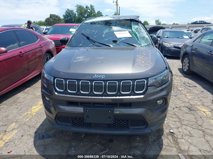 2022 Jeep Compass Latitude 4X4 VIN: 3C4NJDBB3NT231204 Lot: 39898339