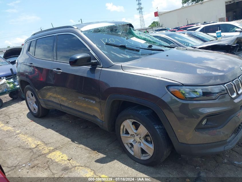 2022 Jeep Compass Latitude 4X4 VIN: 3C4NJDBB3NT231204 Lot: 39898339