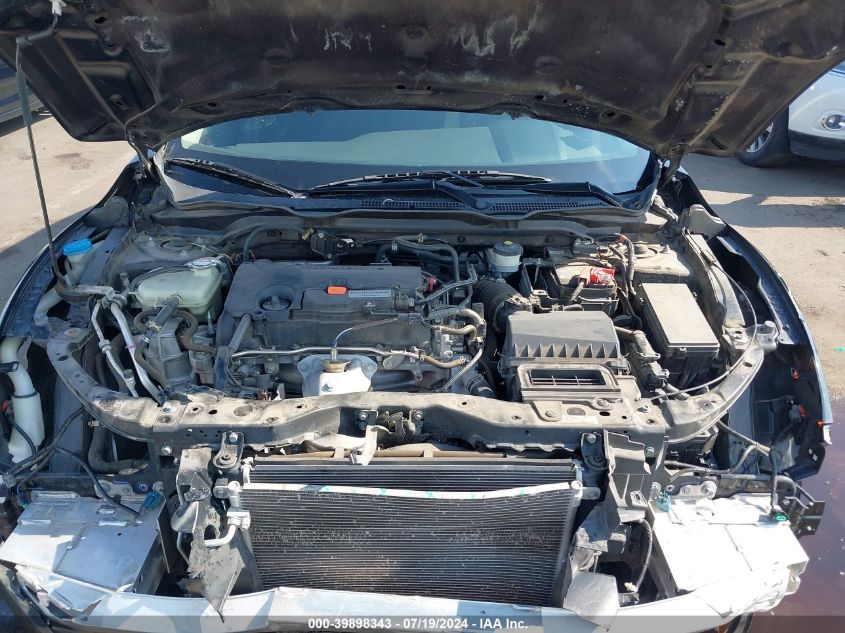 2019 Honda Civic Lx VIN: 19XFC2F67KE039543 Lot: 39898343