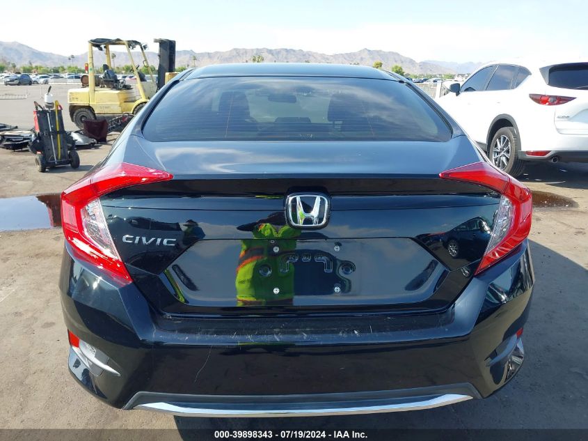2019 Honda Civic Lx VIN: 19XFC2F67KE039543 Lot: 39898343