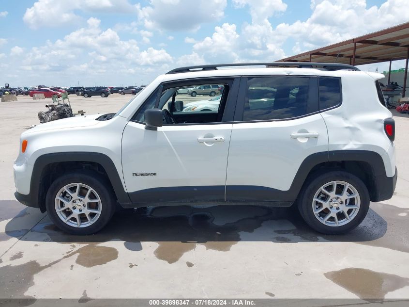 2022 Jeep Renegade Latitude 4X4 VIN: ZACNJDB16NPN62497 Lot: 39898347