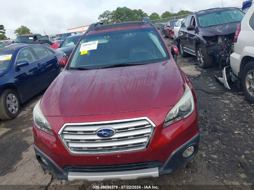 2016 Subaru Outback 3.6R Limited VIN: 4S4BSENC0G3204255 Lot: 39898379