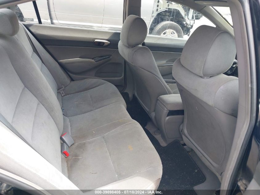 2008 Honda Civic Sdn Lx VIN: 2HGFA165X8H355394 Lot: 39898405