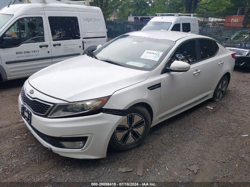 KNAGM4AD1C5012383 | 2012 KIA OPTIMA HYBRID