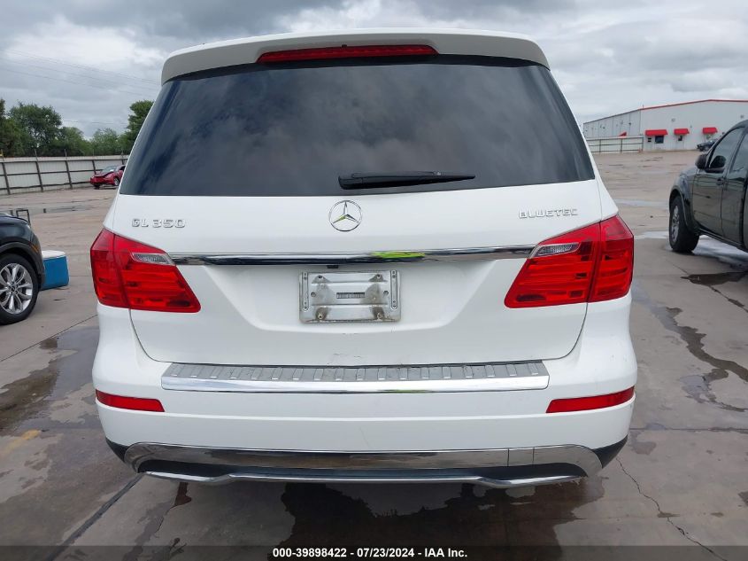 2015 Mercedes-Benz Gl 350 Bluetec 4Matic VIN: 4JGDF2EE0FA449452 Lot: 39898422