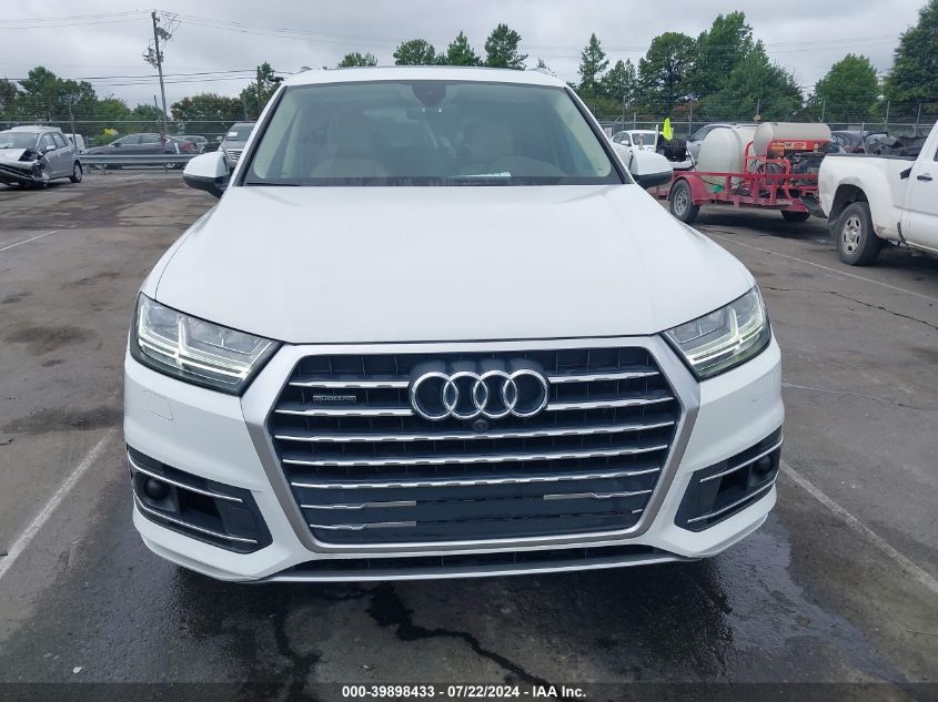 2019 Audi Q7 55 Premium/55 Se Premium VIN: WA1LAAF76KD002166 Lot: 39898433