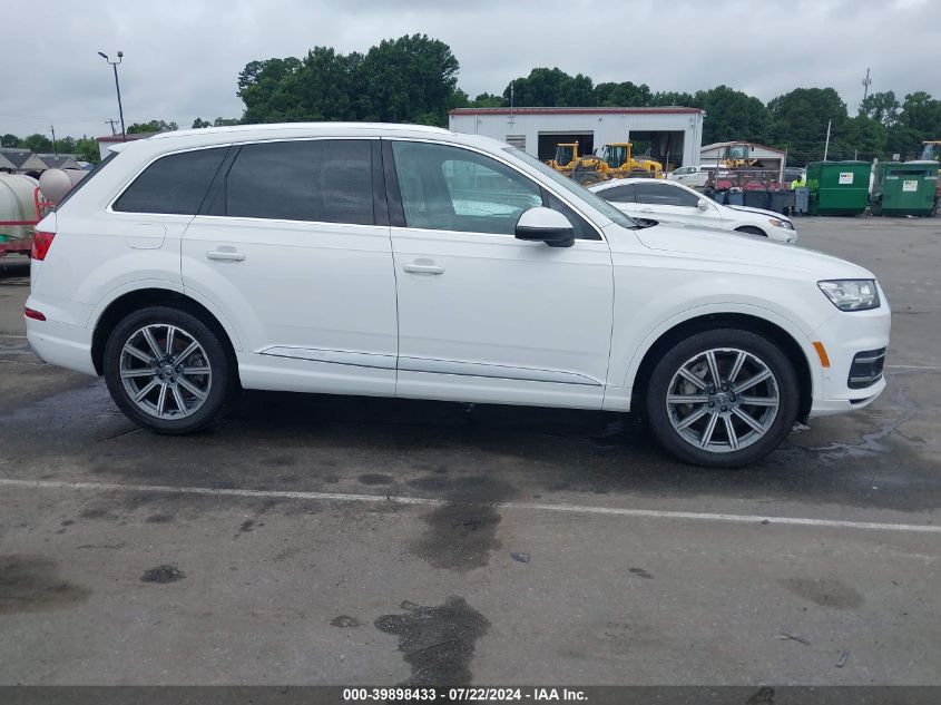 2019 Audi Q7 55 Premium/55 Se Premium VIN: WA1LAAF76KD002166 Lot: 39898433