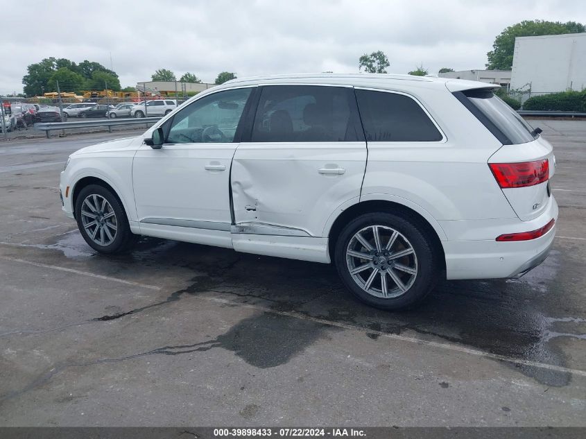 2019 Audi Q7 55 Premium/55 Se Premium VIN: WA1LAAF76KD002166 Lot: 39898433