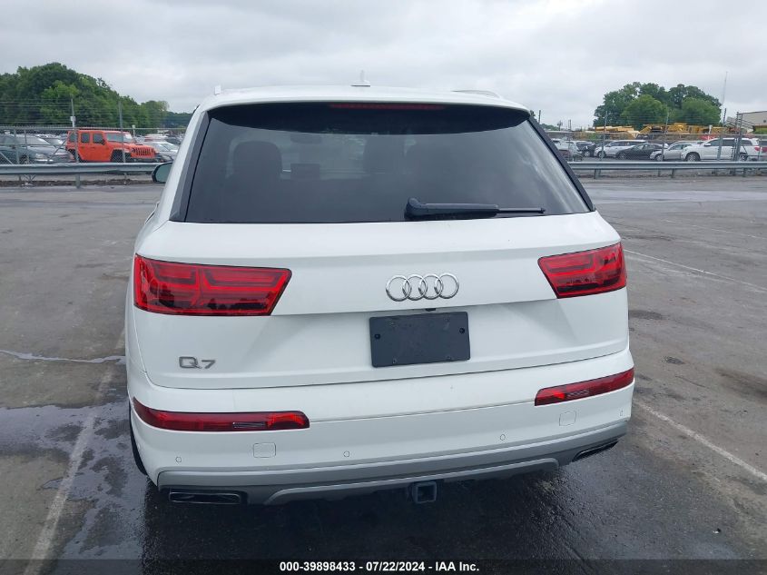 2019 Audi Q7 55 Premium/55 Se Premium VIN: WA1LAAF76KD002166 Lot: 39898433