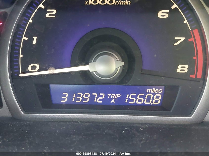 2007 Honda Civic Lx VIN: 1HGFA16547L093793 Lot: 39898438