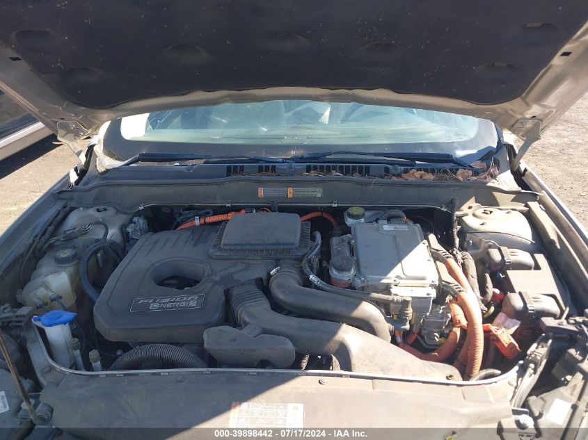 2015 Ford Fusion Energi Titanium VIN: 3FA6P0SU6FR284609 Lot: 39898442