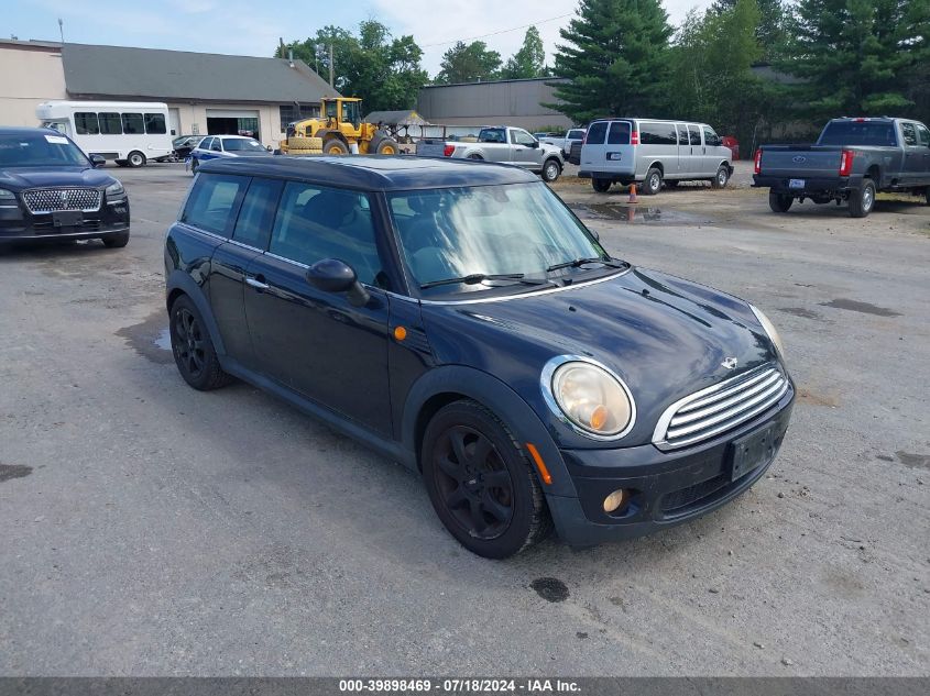 WMWML33509TP98073 | 2009 MINI COOPER CLUBMAN