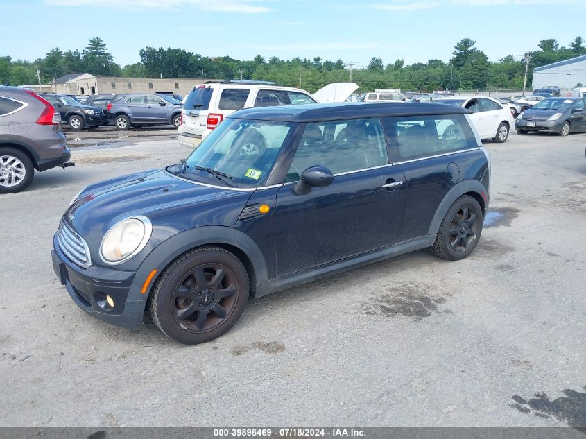 WMWML33509TP98073 | 2009 MINI COOPER CLUBMAN