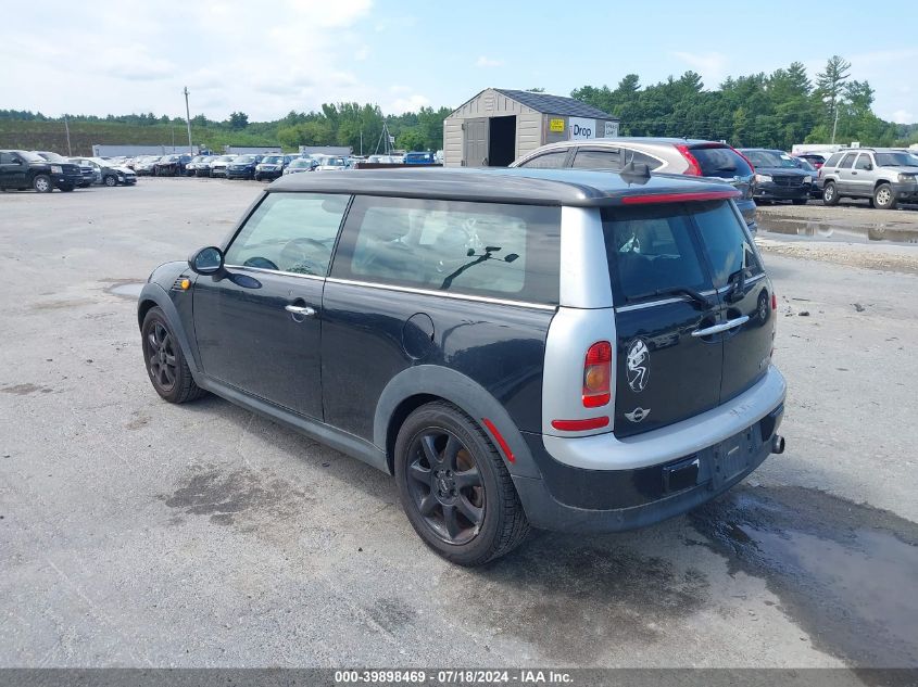 WMWML33509TP98073 | 2009 MINI COOPER CLUBMAN