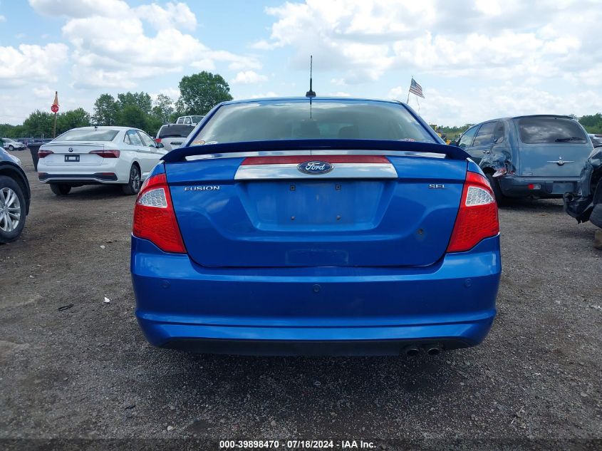 2012 Ford Fusion Sel VIN: 3FAHP0JA9CR245153 Lot: 39898470