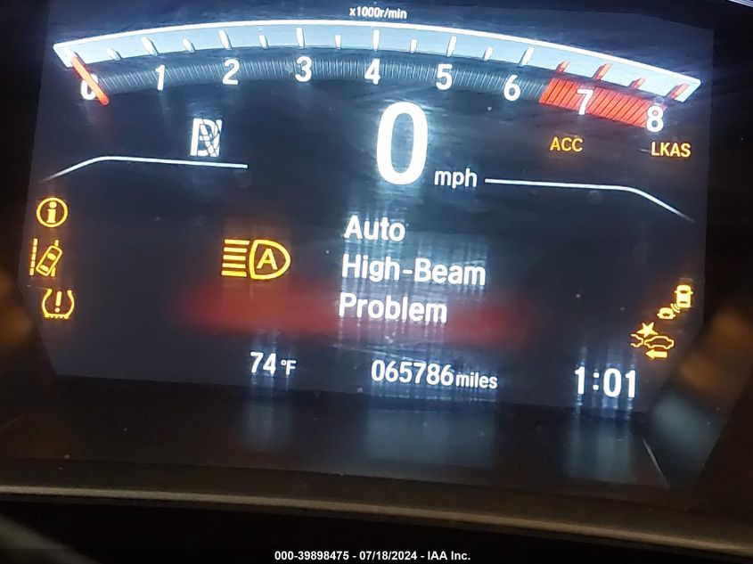 2019 Honda Cr-V Exl VIN: 5J6RW2H84KL035213 Lot: 39898475