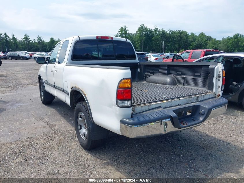 2002 Toyota Tundra Sr5 V8 VIN: 5TBBT44162S278016 Lot: 39898484