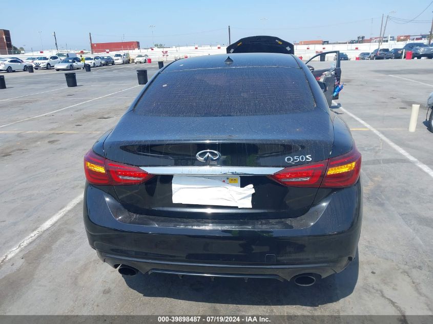 2018 Infiniti Q50 3.0T Sport VIN: JN1EV7AP7JM360682 Lot: 39898487