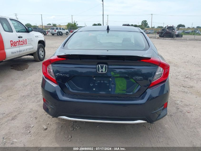 2019 Honda Civic Ex VIN: 19XFC1F30KE216904 Lot: 39898502