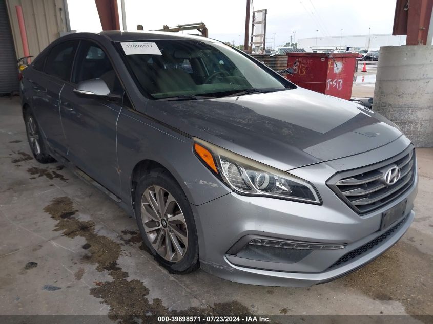 2015 Hyundai Sonata Sport VIN: 5NPE34AF8FH035856 Lot: 39898571