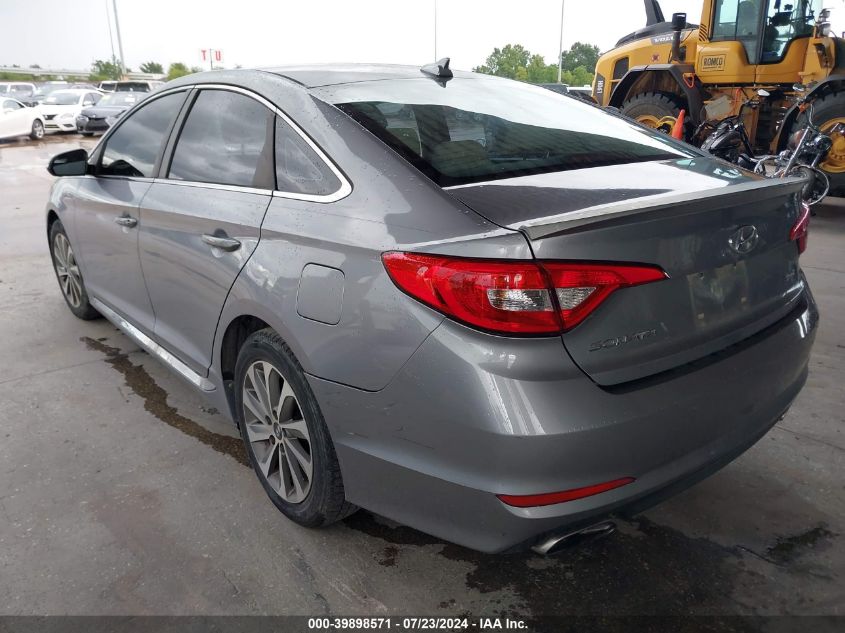 2015 Hyundai Sonata Sport VIN: 5NPE34AF8FH035856 Lot: 39898571