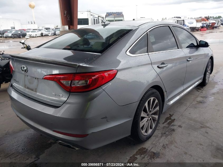 2015 Hyundai Sonata Sport VIN: 5NPE34AF8FH035856 Lot: 39898571