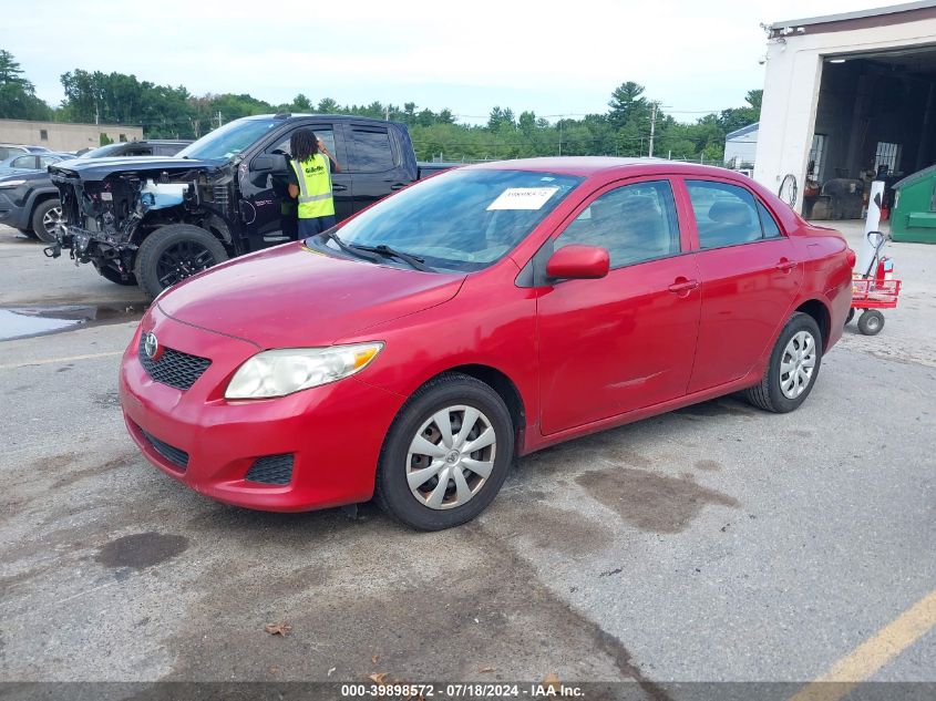 2010 Toyota Corolla Le VIN: 2T1BU4EE5AC306174 Lot: 39898572