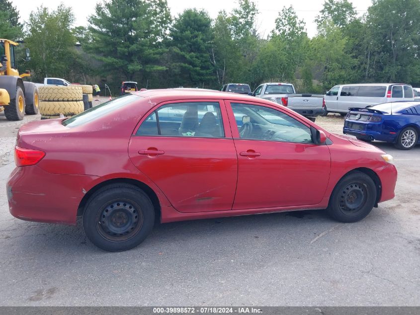 2010 Toyota Corolla Le VIN: 2T1BU4EE5AC306174 Lot: 39898572