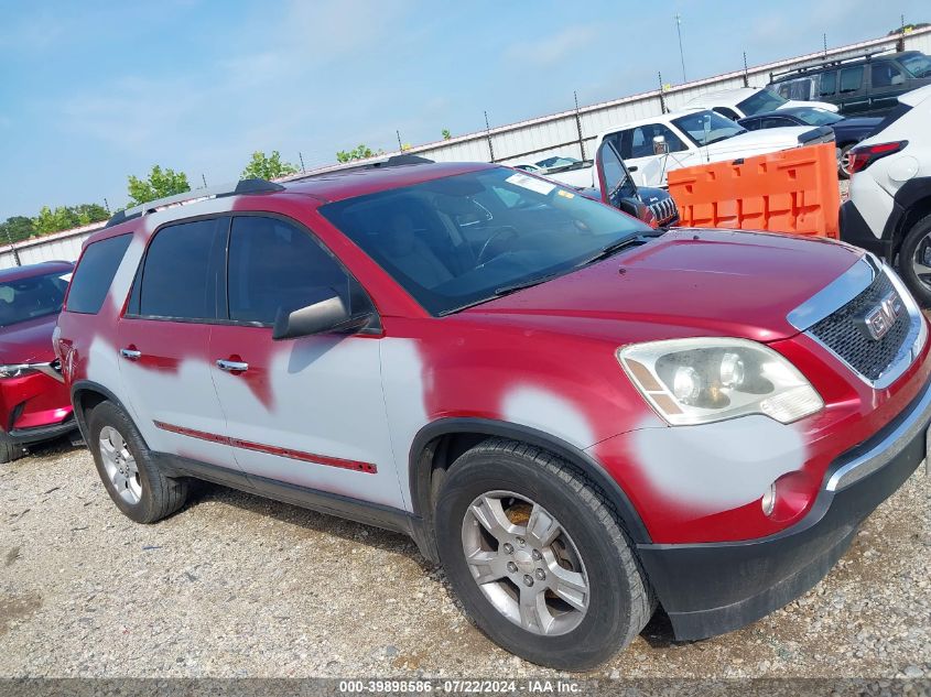 2012 GMC Acadia Sl VIN: 1GKKRNED5CJ126977 Lot: 39898586