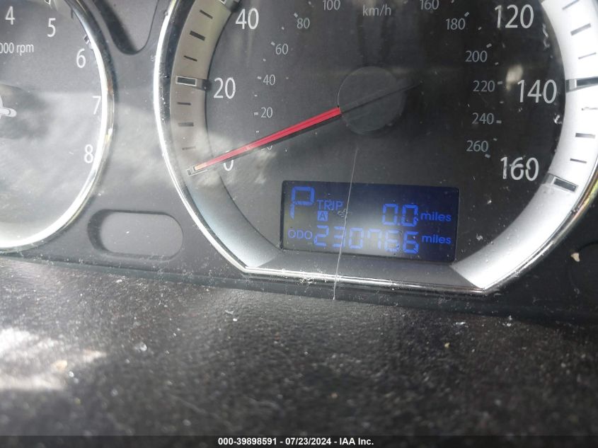 5NPEU46F59H452720 2009 Hyundai Sonata Se V6