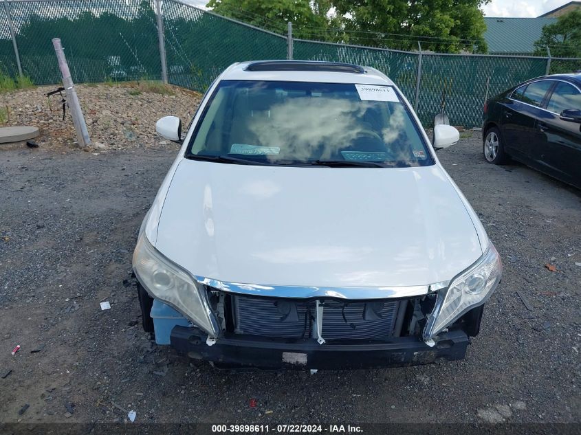 2011 Toyota Avalon VIN: 4T1BK3DB7BU432897 Lot: 39898611