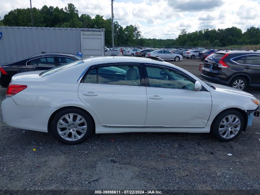 2011 Toyota Avalon VIN: 4T1BK3DB7BU432897 Lot: 39898611