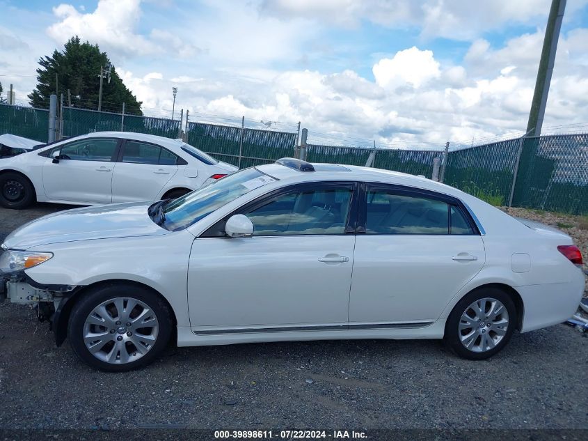 2011 Toyota Avalon VIN: 4T1BK3DB7BU432897 Lot: 39898611