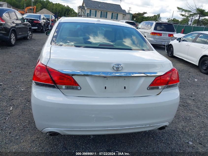 2011 Toyota Avalon VIN: 4T1BK3DB7BU432897 Lot: 39898611