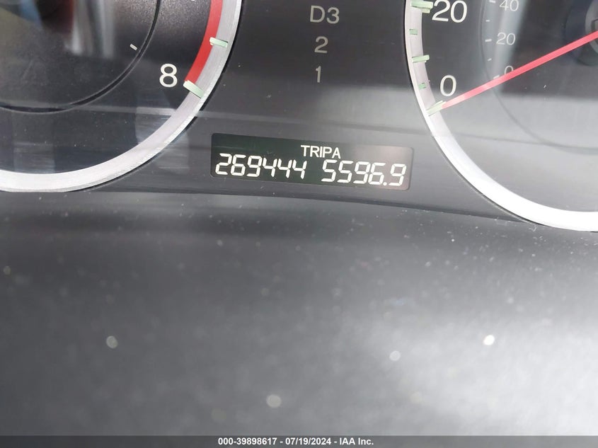 2009 Honda Accord 2.4 Lx-P VIN: 1HGCP26499A032503 Lot: 39898617