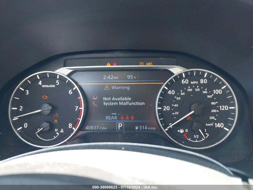 1N4BL4DV7PN374962 2023 Nissan Altima Sv Fwd