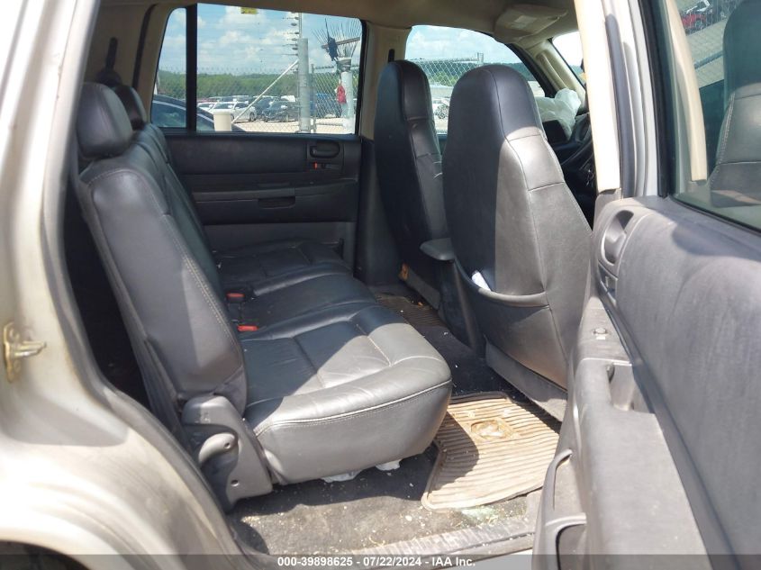 2002 Dodge Durango Slt VIN: 1B4HS48N92F152764 Lot: 39898625