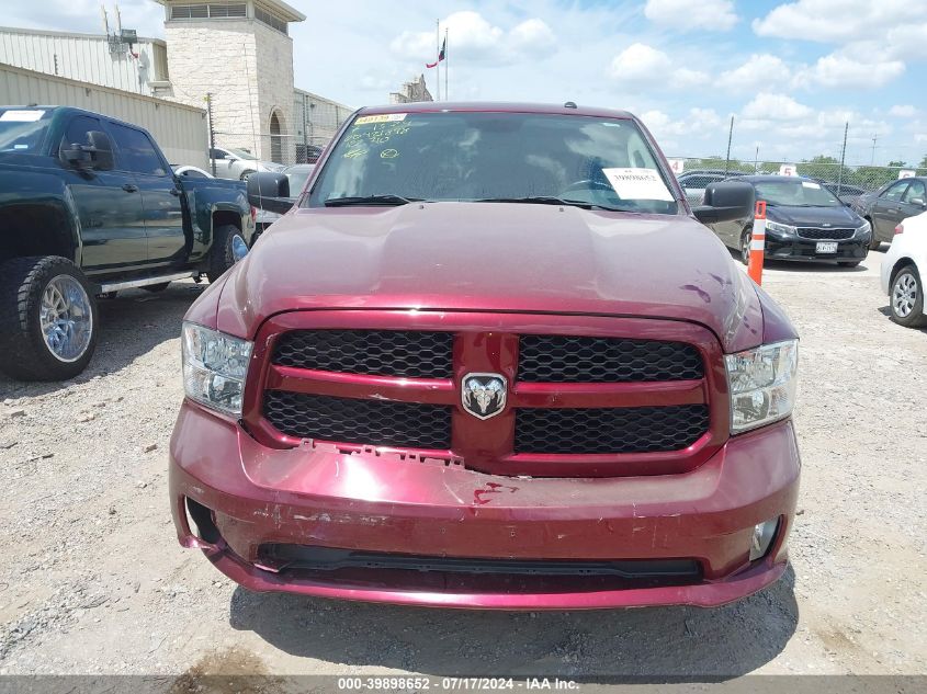 2018 Ram 1500 VIN: 3C6JR6AG7JG122710 Lot: 39898652