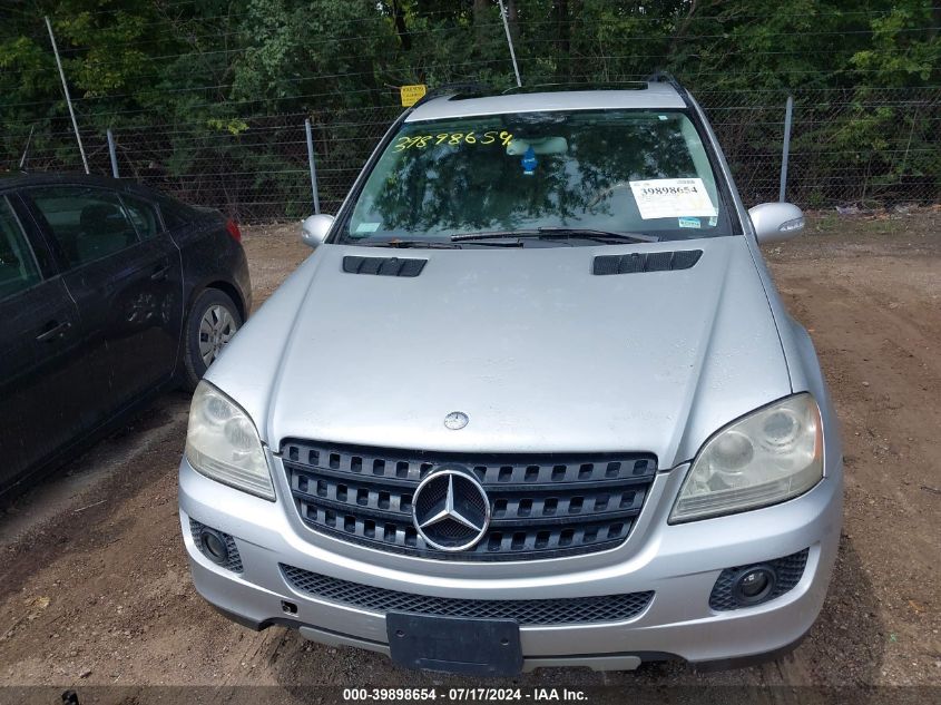 2006 Mercedes-Benz Ml 350 4Matic VIN: 4JGBB86E96A075900 Lot: 39898654