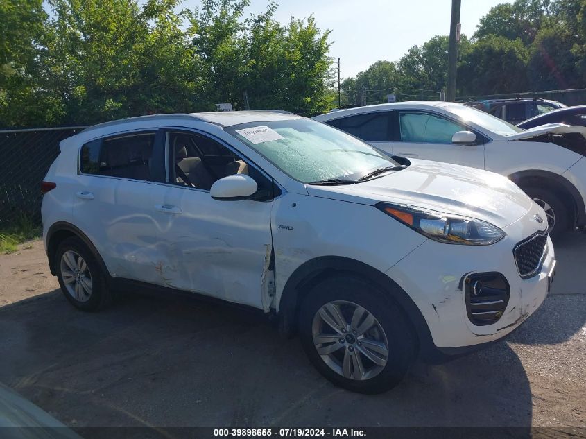 2018 Kia Sportage Lx VIN: KNDPMCACXJ7327169 Lot: 39898655