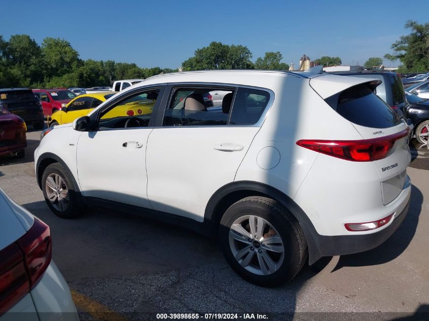 2018 Kia Sportage Lx VIN: KNDPMCACXJ7327169 Lot: 39898655