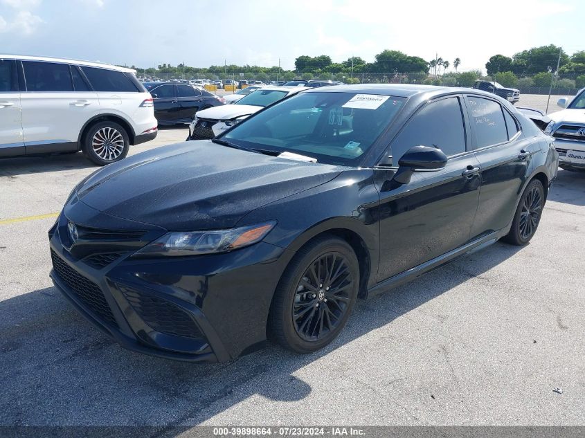 2022 Toyota Camry Nightshade Edition Hybrid VIN: 4T1T31AK7NU039142 Lot: 39898664