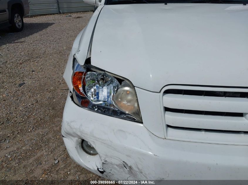 2007 Toyota Highlander V6 VIN: JTEDP21A570127753 Lot: 39898665