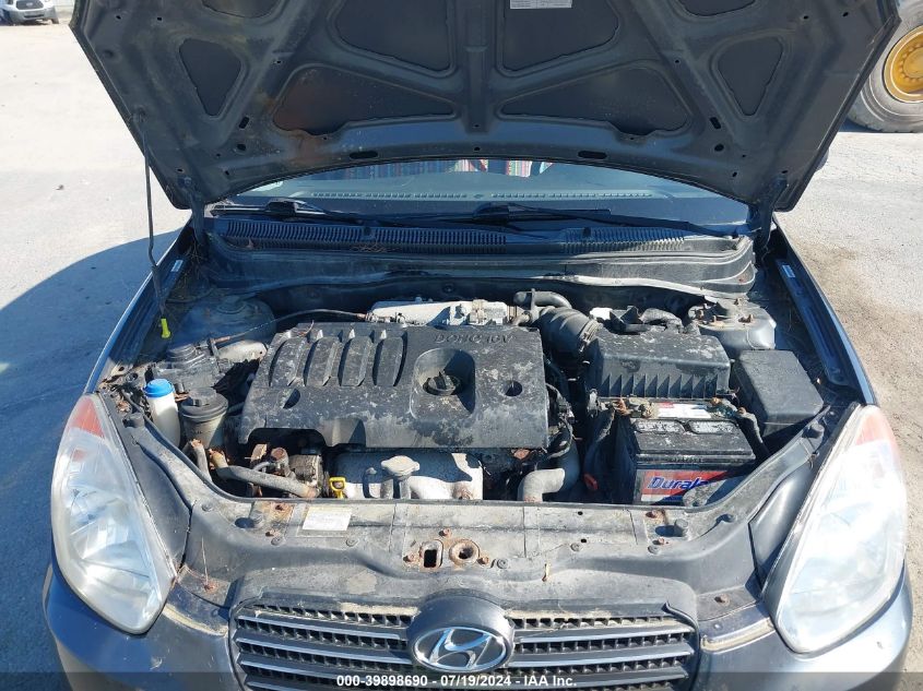 2011 Hyundai Accent Gls VIN: KMHCN4AC9BU602921 Lot: 39898690