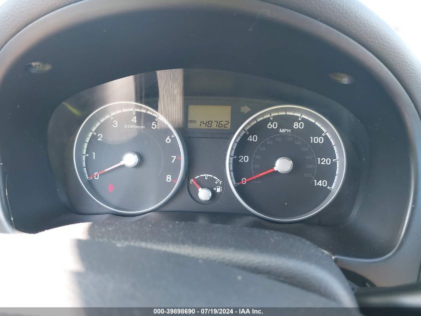 2011 Hyundai Accent Gls VIN: KMHCN4AC9BU602921 Lot: 39898690