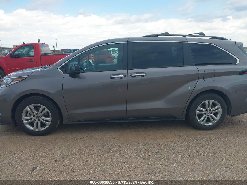 2022 Toyota Sienna Xse VIN: 5TDDSKFC4NS049232 Lot: 39898693