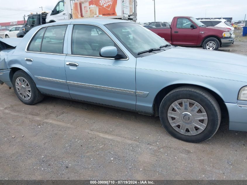 2006 Mercury Grand Marquis Gs VIN: 2MEFM74V36X613624 Lot: 39898710